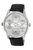 Benedict Men's Two movement Silver and Black Watch, 1161ABEL - Silver