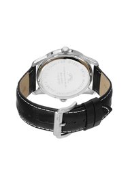 Benedict Men's Two movement Silver and Grey Watch, 1161BBEL
