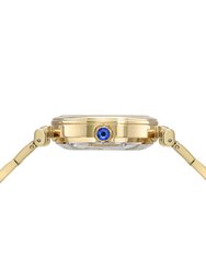 Colette Women's Automatic Goldtone and Blue Bracelet Watch, 1102BCOS