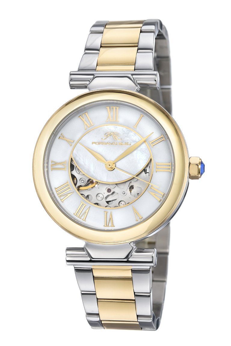 Colette Women's Automatic Two-tone Bracelet Watch, 1101DCOS