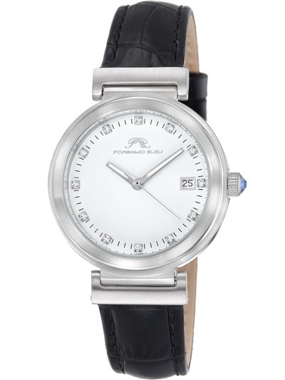 Porsamo Bleu Dahlia Women's Black Leather Watch, 1051ADAL product