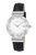 Dahlia Women's Black Leather Watch, 1051ADAL - Black