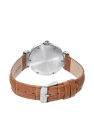 Dahlia Women's Cognac Leather Watch, 1051CDAL