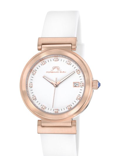 Porsamo Bleu Dahlia Women's White Silicone Watch, 1052CDAR product