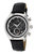 Dylan Men's Leather Watch, 871BDYL - Black