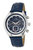 Dylan Men's Leather Watch, 871CDYL - Blue