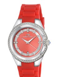 Guilia Women's Watch with Interchangeable Bands, 1122AGUR - Red