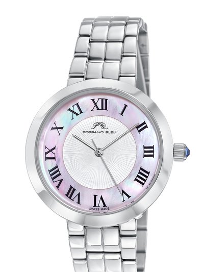 Porsamo Bleu Helena Women's Baby Pink and Silver Bracelet watch, 1072CHES product