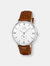 Henry Men's Leather Watch, 841CHEL - Brown/Cognac