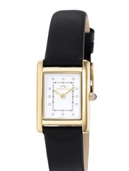 Karolina Women's Diamond Watch with Black Leather Band, 1082AKAL