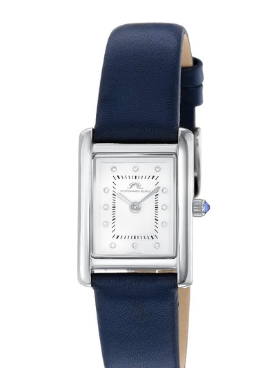 Porsamo Bleu Karolina Women's Diamond Watch with Blue Leather Band, 1081BKAL product
