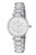 Madison Women's Silver Guilloche Dial Watch, 1151AMAS - Silver