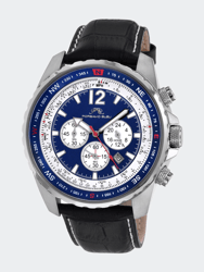 Martin Men's Chronograph Watch - 352AMAL - Black/Blue