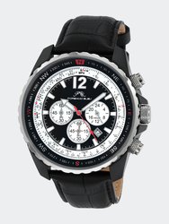 Martin Men's Chronograph Watch -353DBMAL - Black/White