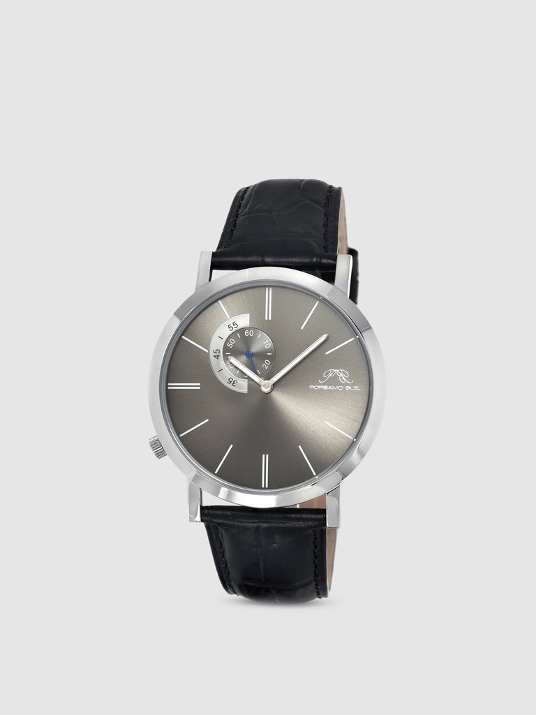 Parker Men's Leather Watch, 832APAL - Blue