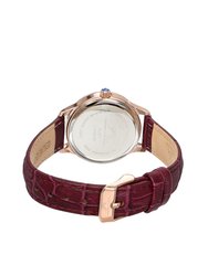 Ruby Women's Merlot Crystal Watch, 1141ERUL