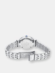 Sylvie Women's Abalone Dial Bracelet Watch