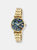 Sylvie Women's Abalone Dial Bracelet Watch - Gold