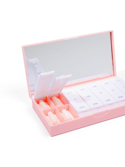 Port and Polish Blush Pink AM/PM Pill Box product