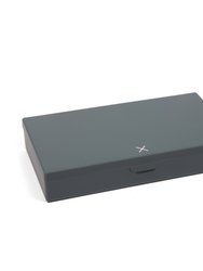 Charcoal Gray AM/PM Pill Box