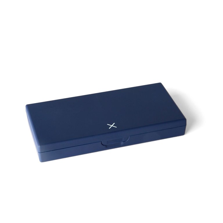 Navy Blue Pill Box