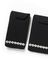*bling!* Accessory Pockets ~ works with any PortaPocket band, or on your own belt, too! - Beige