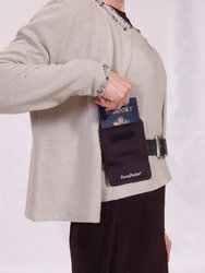 PortaPocket Accessory Pockets ~ fits passports and small cellphones