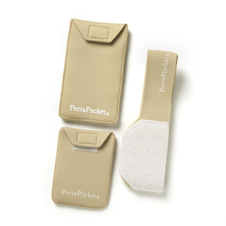 PortaPocket Essentials+ Kit ~ best selling 3-pc wearable wallet keeps ID & credit cards safe