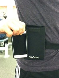 PortaPocket Extra Large Pocket ~ fits almost any smartphone (wear it on our belt or yours!)