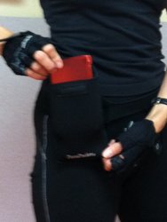 PortaPocket Extra Large Pocket ~ fits almost any smartphone (wear it on our belt or yours!)