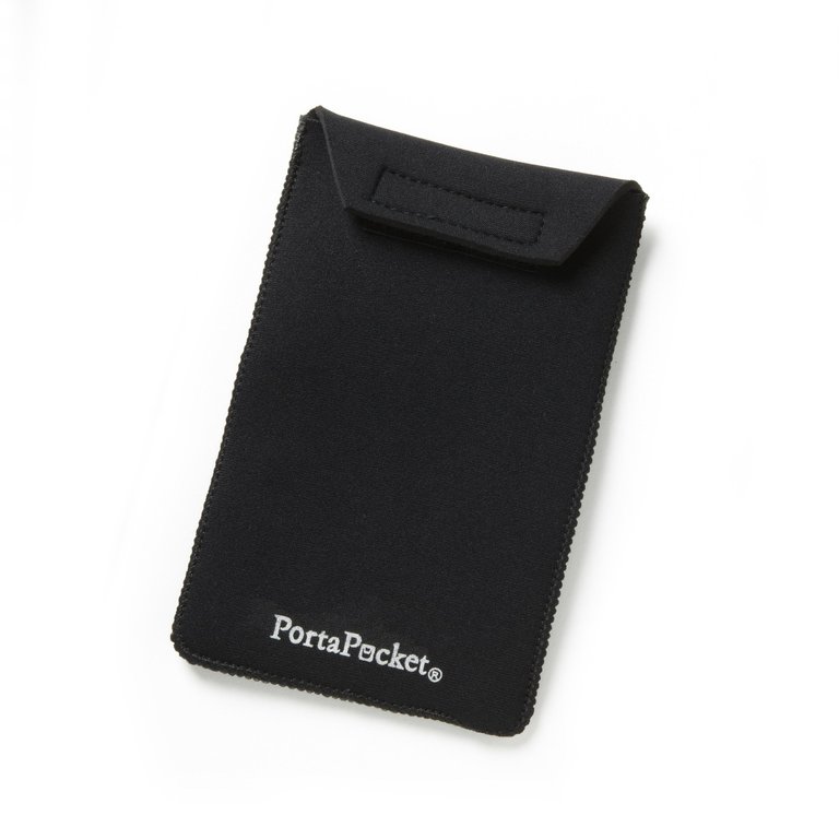 PortaPocket Extra Large Pocket ~ fits almost any smartphone (wear it on our belt or yours!) - Black