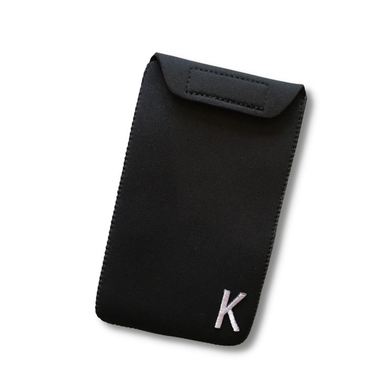 PortaPocket XL Pocket with Initial ~ fits almost any smartphone