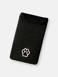 PortaPocket XL Pocket with Paw Print ~ Fits Almost Any Smartphone - White