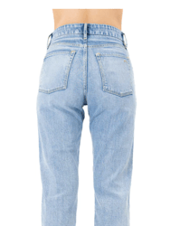 Rebel High Rise Straight in Eden Wash