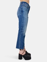 Rebel High Rise Straight in Mabel Wash