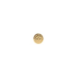 Mini Lightning Threaded Flat Back Earring | 0.6GMS .04CT | Single