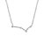 Pisces Zodiac Necklace | 1.70GM .10CT - White Gold Diamond