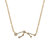 Scorpio Zodiac Necklace | 1.70GMS .15CT - Yellow Gold Diamond