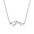 Scorpio Zodiac Necklace | 1.70GMS .15CT - White Gold Diamond