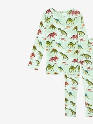 Buddy Long Sleeve Pajamas - Mint