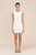 Emma Button Down Mini Dress Ivory