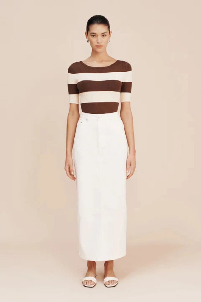 Harvey Skirt - Vintage White