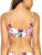 Andrea Hater Strap Adjustable Tie Reversible Bikini Top In Wild Orchid