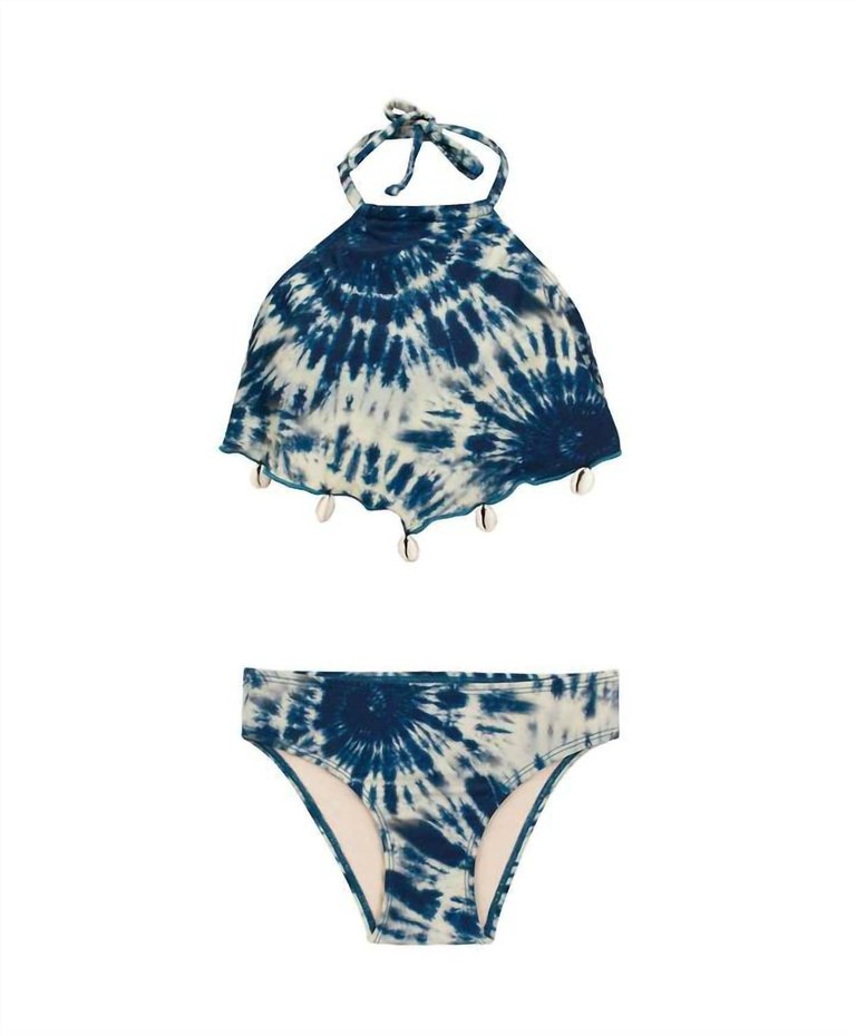 Girls Coco Shell Bikini In Deep Soul - Deep Soul