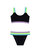 Kids Sporty Elastic Bikini In Midnight - Midnight