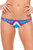 Women Mumbai Tab Side Brazilian Hipster Bikini Bottom Swimwear In Multi - Multi