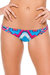 Women Mumbai Tab Side Brazilian Hipster Bikini Bottom Swimwear In Multi - Multi