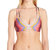 Women Reversible Utopia Halter Strap Bikini Top Swimsuit In Pink/Multi - Pink/multi