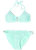 Women's Caribbean Sea Tab Side Bikini Bottom Swimsuit In Mint - Mint