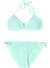 Women's Caribbean Sea Tab Side Bikini Bottom Swimsuit In Mint - Mint